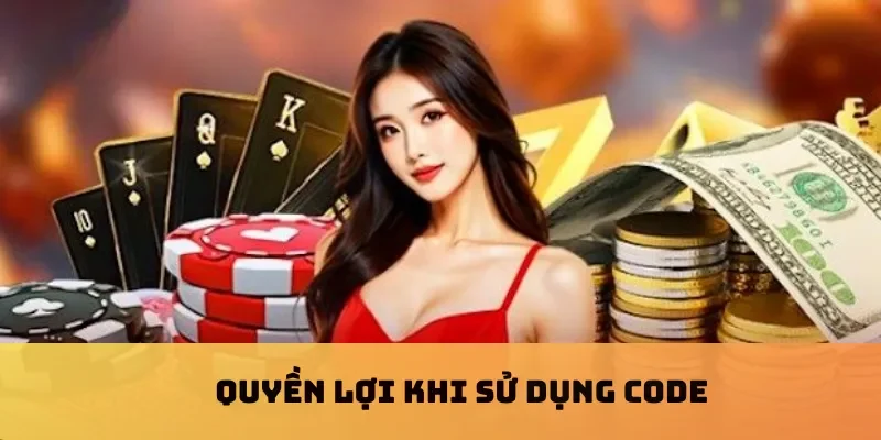Quyền lợi khi sử dụng code